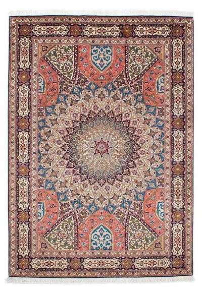 Täbriz - 50 Raj Teppich 168x242cm - Perserteppich