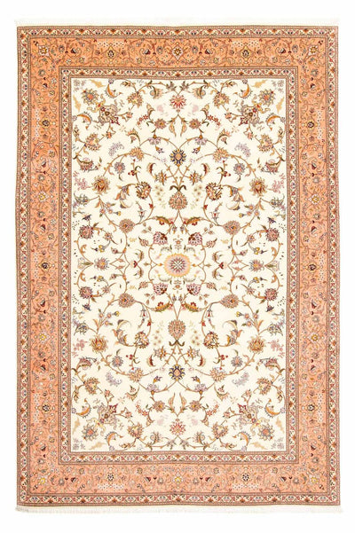 Täbriz - 50 Raj Teppich 203x302cm - Perserteppich