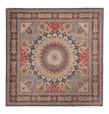 Perserteppich - Täbriz - Royal 253 x 251 cm Quadratischer Teppich