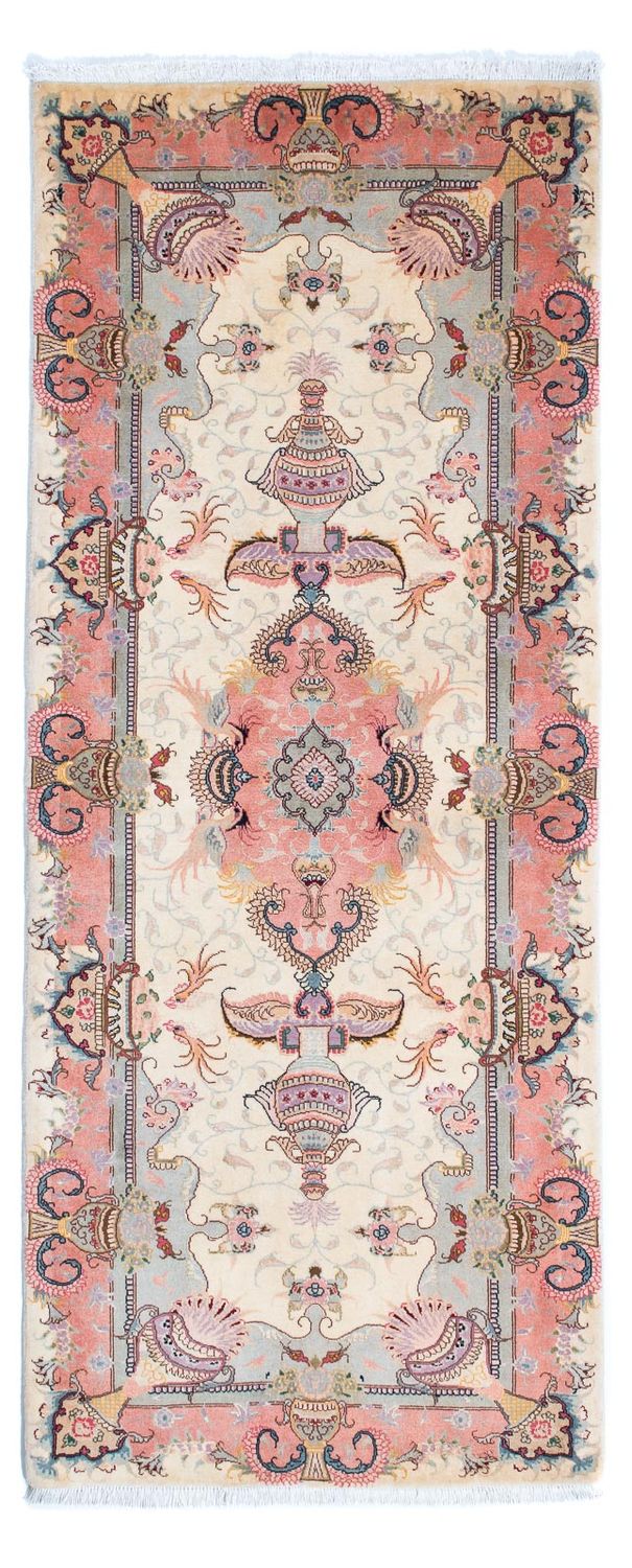 Perserteppich - Täbriz - Royal 203 x 80 cm Teppich Läufer