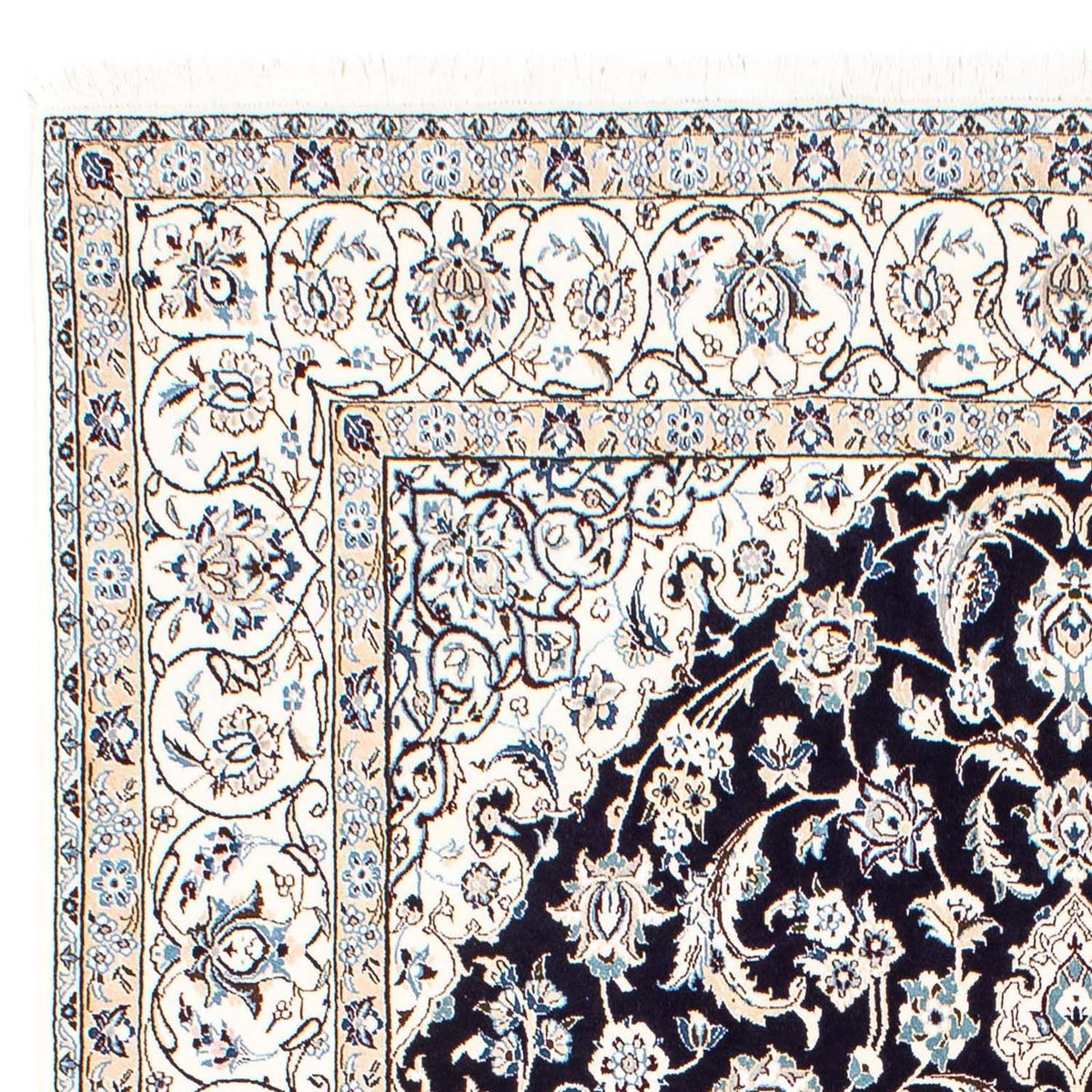 Perserteppich - Nain - Royal 251 x 200 cm Wohnzimmer Teppich