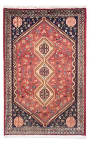 Perserteppich - Nomadic 123 x 78 cm - hellrot