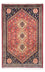 Perserteppich - Nomadic 123 x 78 cm - hellrot