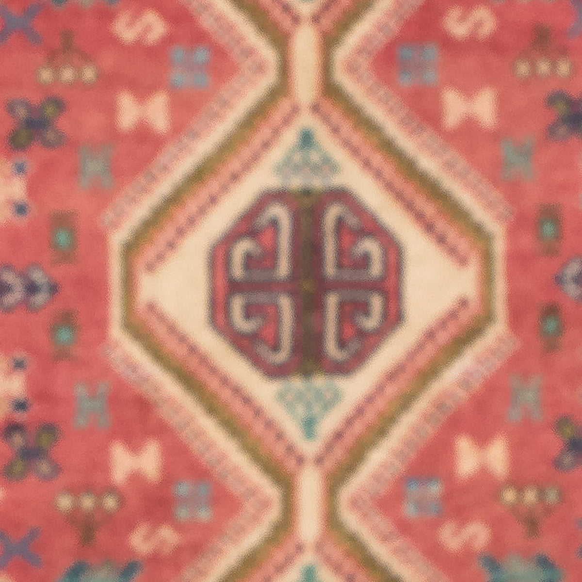 Perserteppich - Nomadic 123 x 78 cm - hellrot