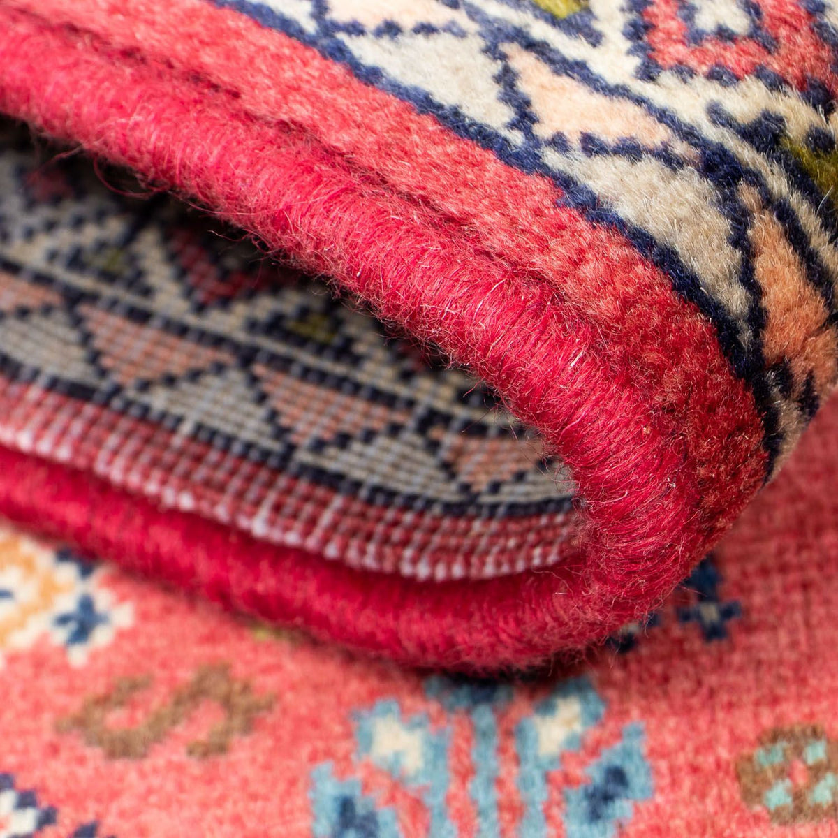 Perserteppich - Nomadic 123 x 78 cm - hellrot