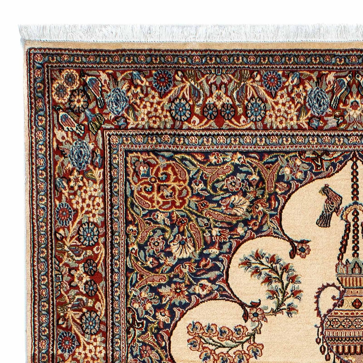 Ghom Teppich 210x135cm - Perserteppich