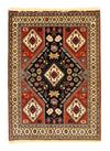 Ghashghai Teppich 107x154cm - Perserteppich - Rechteckig / Dunkelblau / 107 x 154 cm Rechteckig