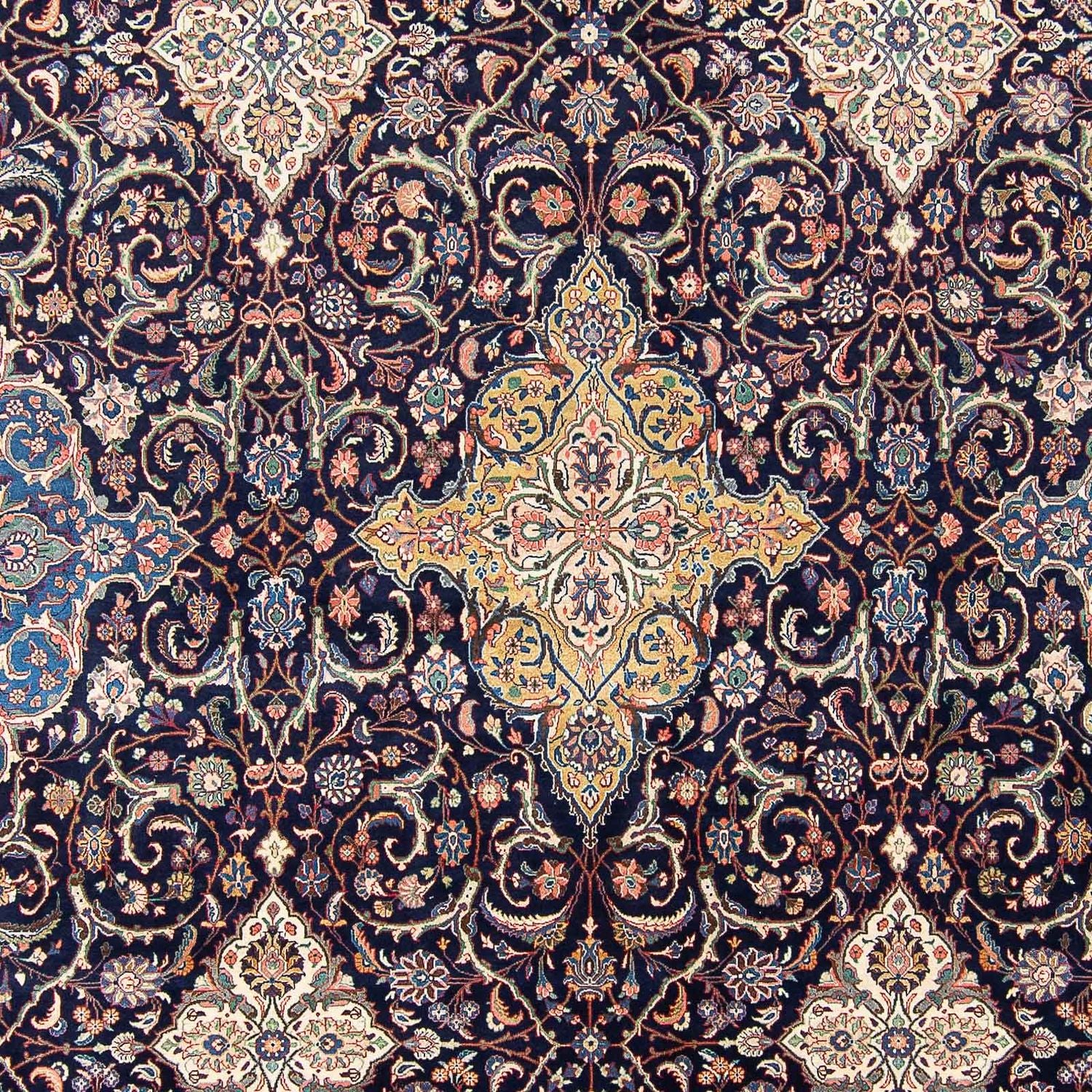 Perserteppich - Classic 438 x 305 cm - dunkelblau