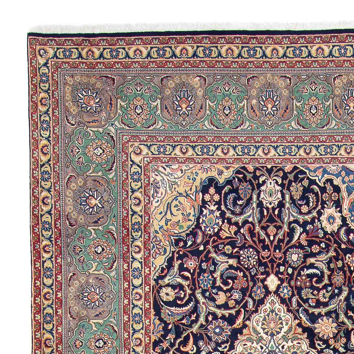 Perserteppich - Classic 438 x 305 cm - dunkelblau