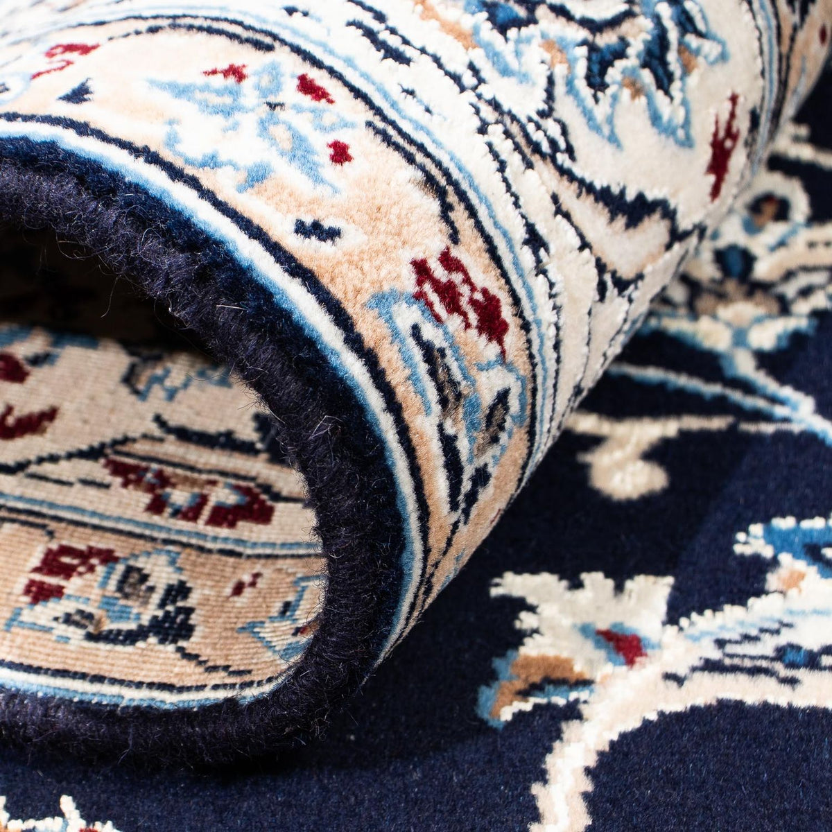 Perserteppich - Nain - Royal 228 x 155 cm Wohnzimmer Teppich