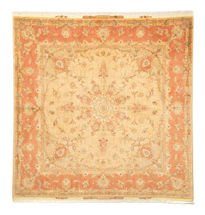 Perserteppich - Täbriz - Royal 203 x 200 cm Quadratischer Teppich
