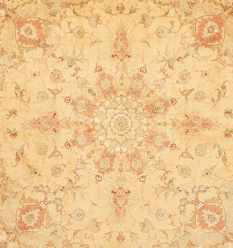 Perserteppich - Täbriz - Royal 203 x 200 cm Quadratischer Teppich