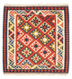 Kelim Fars Teppich 103x102cm