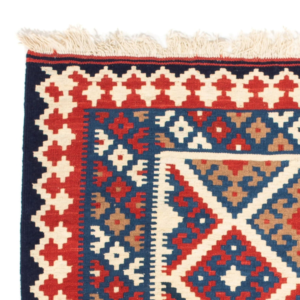 Kelim Teppich - Oriental 103 x 100 cm - mehrfarbig