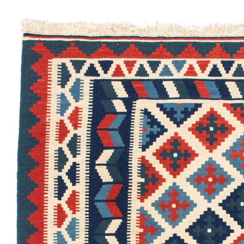 Kelim Teppich - Oriental 100 x 100 cm - beige
