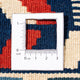 Kelim Teppich - Oriental 100 x 100 cm - beige