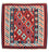 Kelim Teppich - Oriental 104 x 103 cm - dunkelrot