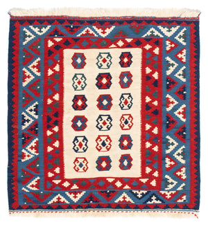 Kelim Teppich - Oriental 100 x 100 cm