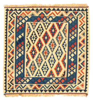 Kelim Teppich - Oriental 100 x 100 cm