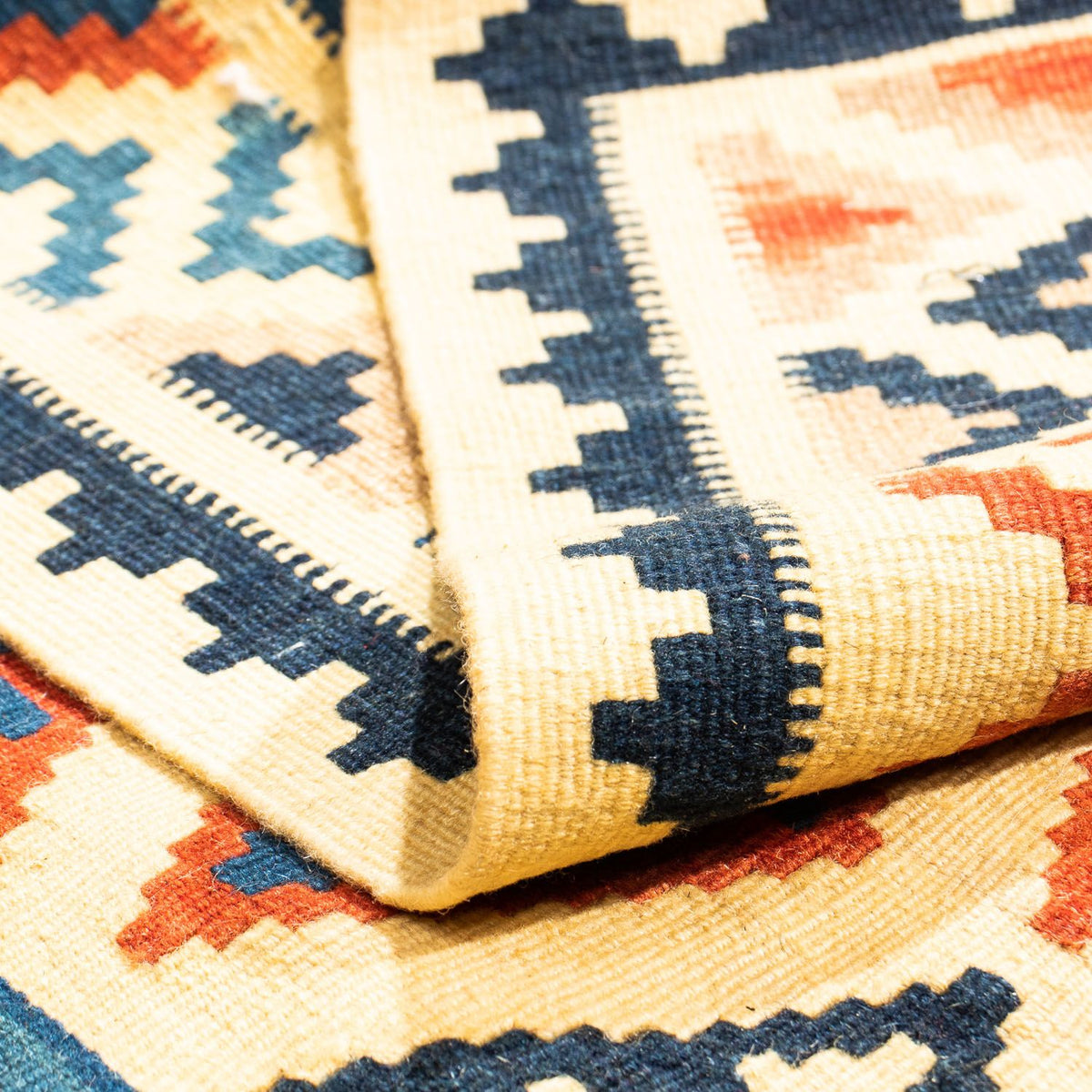 Kelim Teppich - Oriental 100 x 100 cm