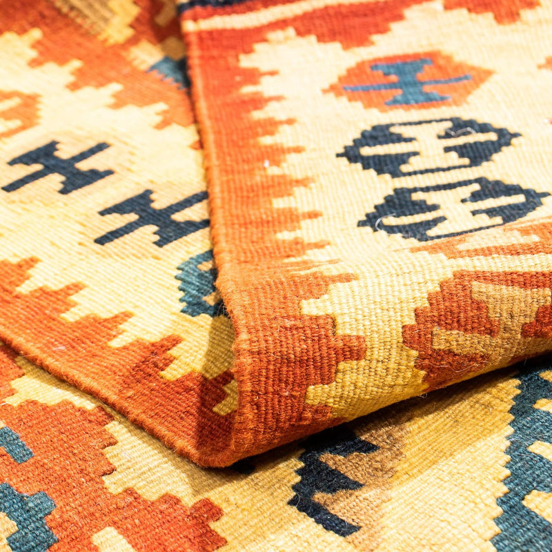 Kelim Teppich - Oriental 103 x 100 cm - beige