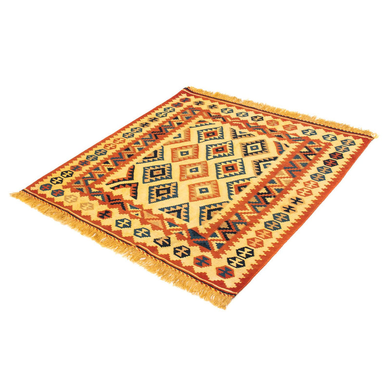 Kelim Teppich - Oriental 103 x 100 cm - beige