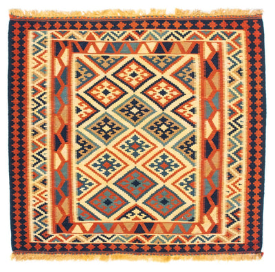 Kelim Teppich - Oriental 100 x 103 cm - beige