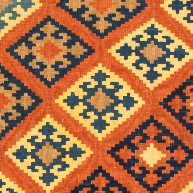 Kelim Teppich - Oriental 103 x 100 cm - rost