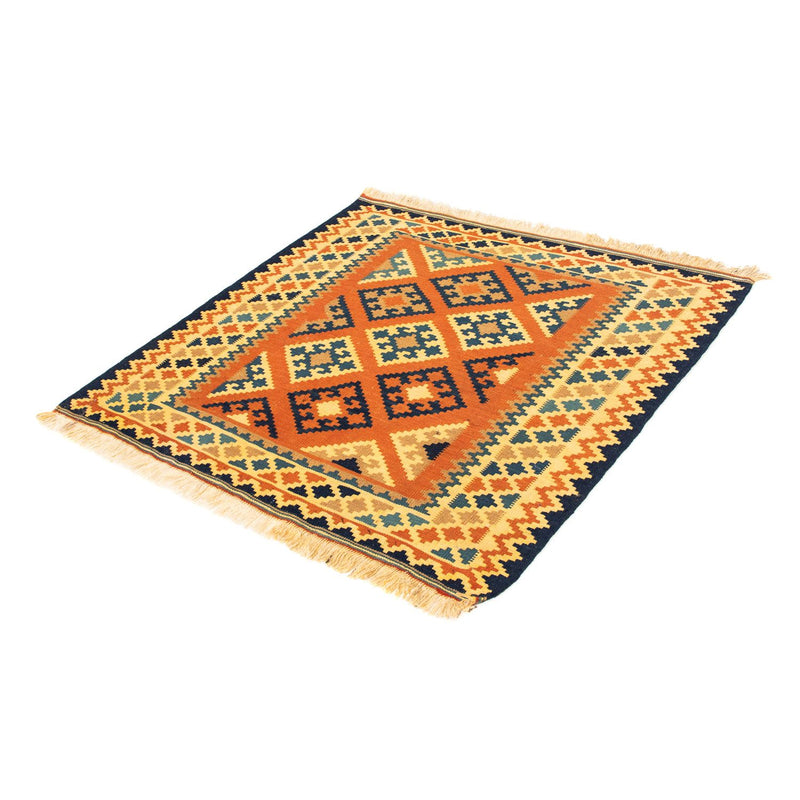Kelim Teppich - Oriental 103 x 100 cm - rost