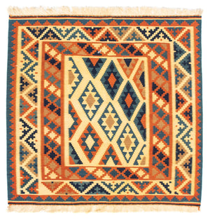 Kelim Teppich - Oriental 101 x 99 cm