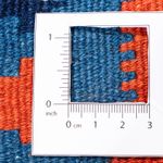 Kelim Teppich - Oriental 103 x 100 cm - dunkelblau