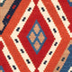 Kelim Teppich - Oriental 103 x 102 cm - hellblau