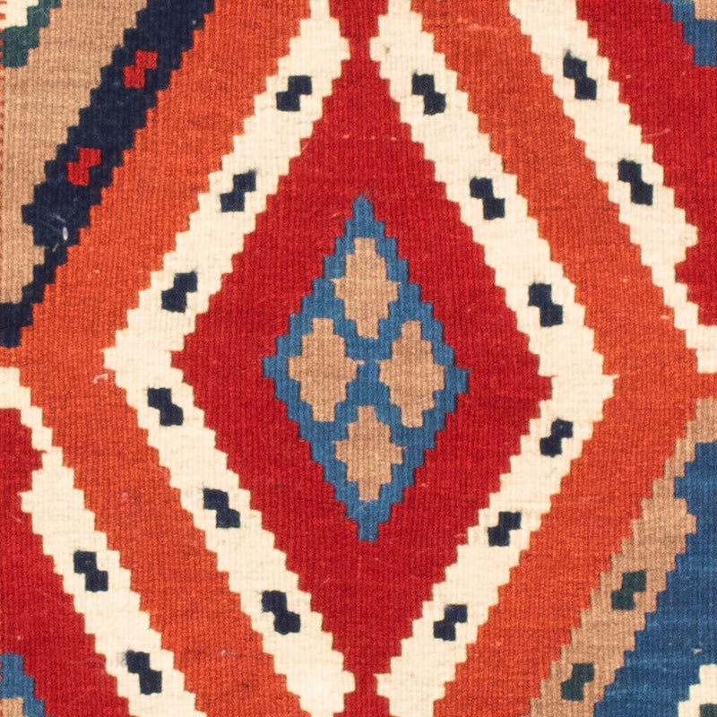 Kelim Teppich - Oriental 103 x 102 cm - hellblau