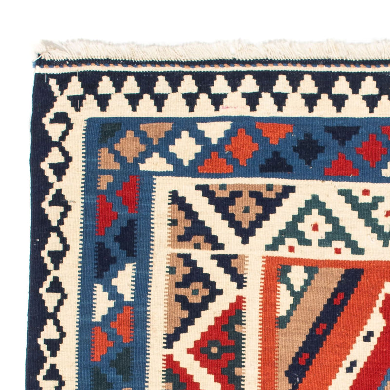 Kelim Teppich - Oriental 103 x 102 cm - hellblau