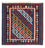 Kelim Teppich - Oriental 104 x 103 cm - dunkelblau
