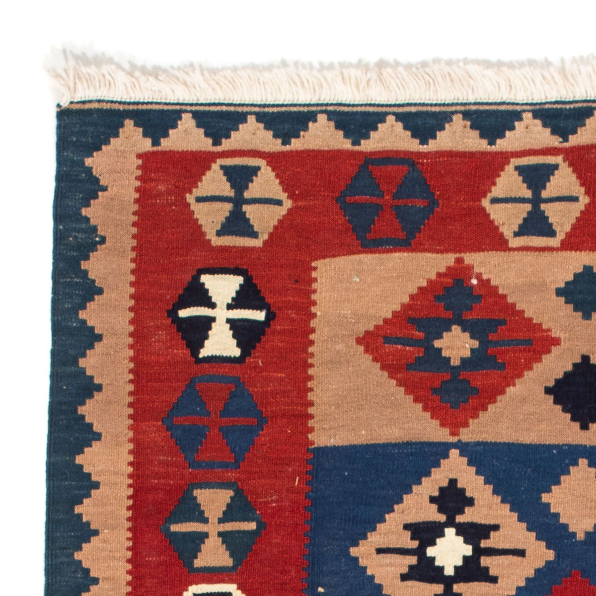 Kelim Teppich - Oriental 100 x 97 cm - mehrfarbig