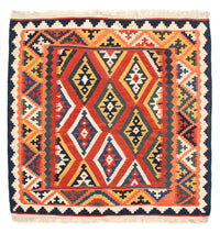 Kelim Teppich - Oriental 108 x 104 cm - orange
