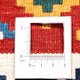 Kelim Teppich - Oriental 100 x 97 cm - dunkelrot