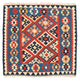 Kelim Fars Teppich 105x101cm
