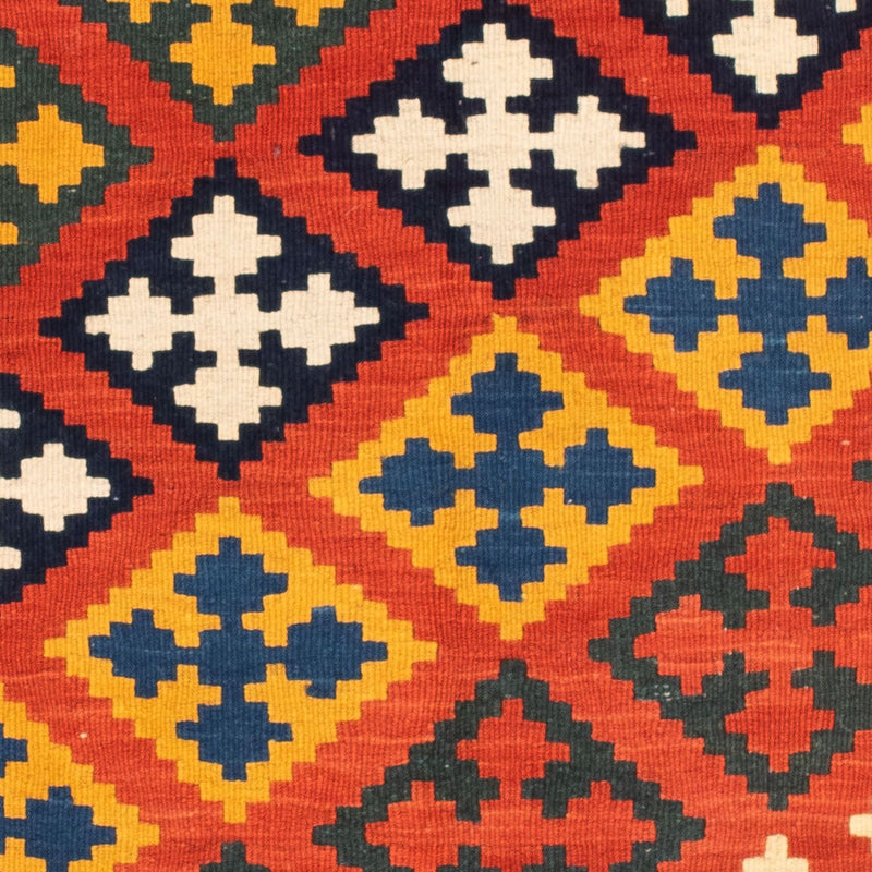 Kelim Teppich - Oriental 107 x 105 cm - rot