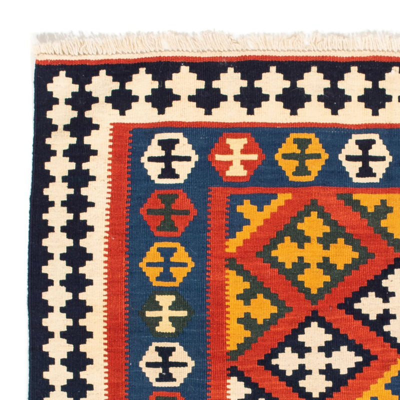Kelim Teppich - Oriental 107 x 105 cm - rot
