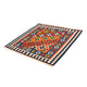 Kelim Teppich - Oriental 107 x 105 cm - rot