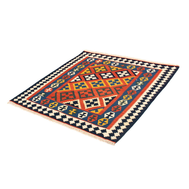Kelim Teppich - Oriental 107 x 105 cm - rot