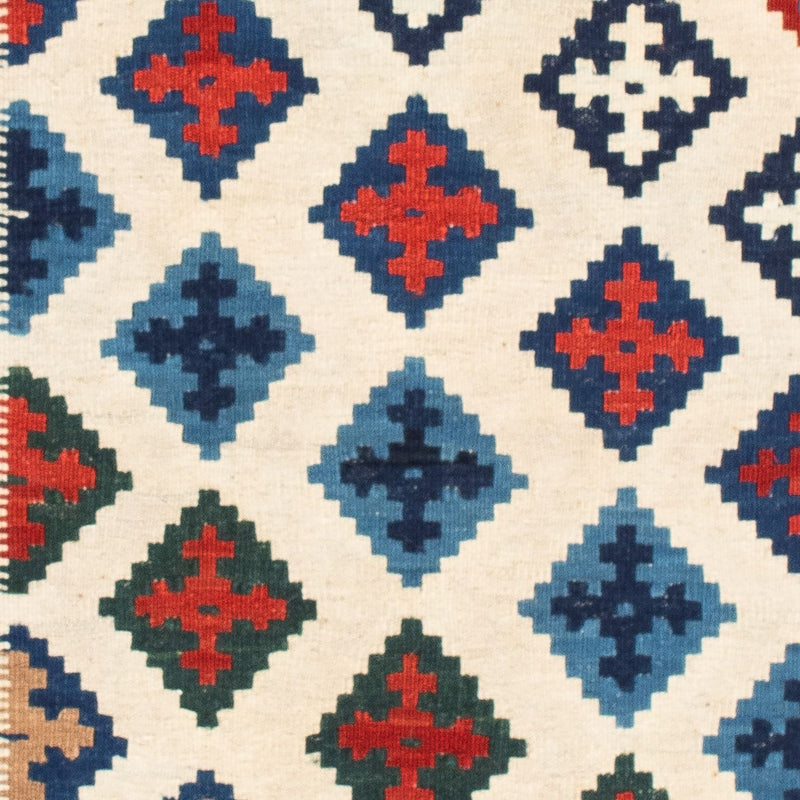 Kelim Teppich - Oriental 104 x 102 cm - mehrfarbig