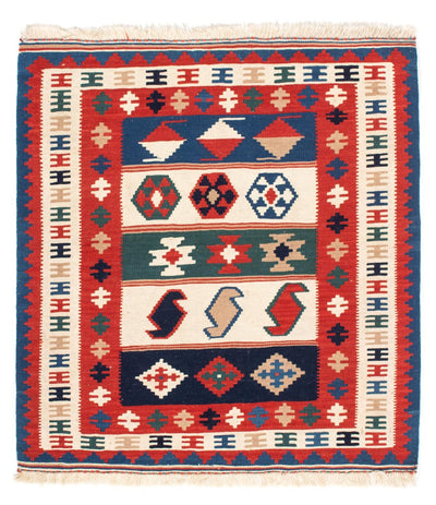 Kelim Fars Teppich 100x106cm