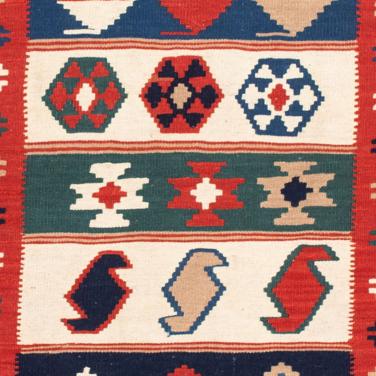 Kelim Teppich - Oriental 106 x 100 cm