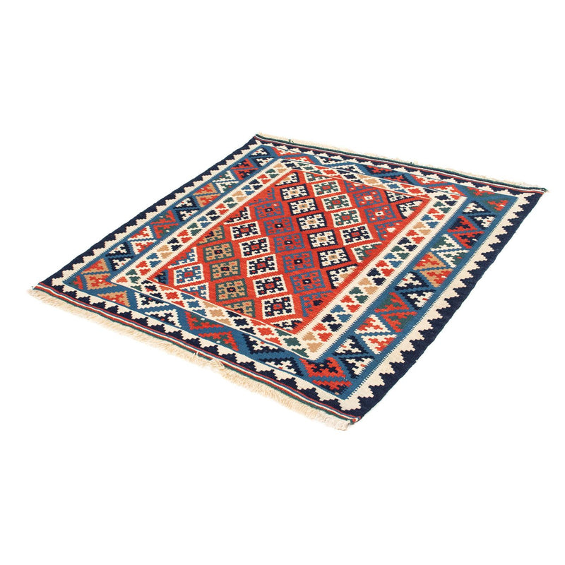 Kelim Teppich - Oriental 103 x 100 cm - mehrfarbig