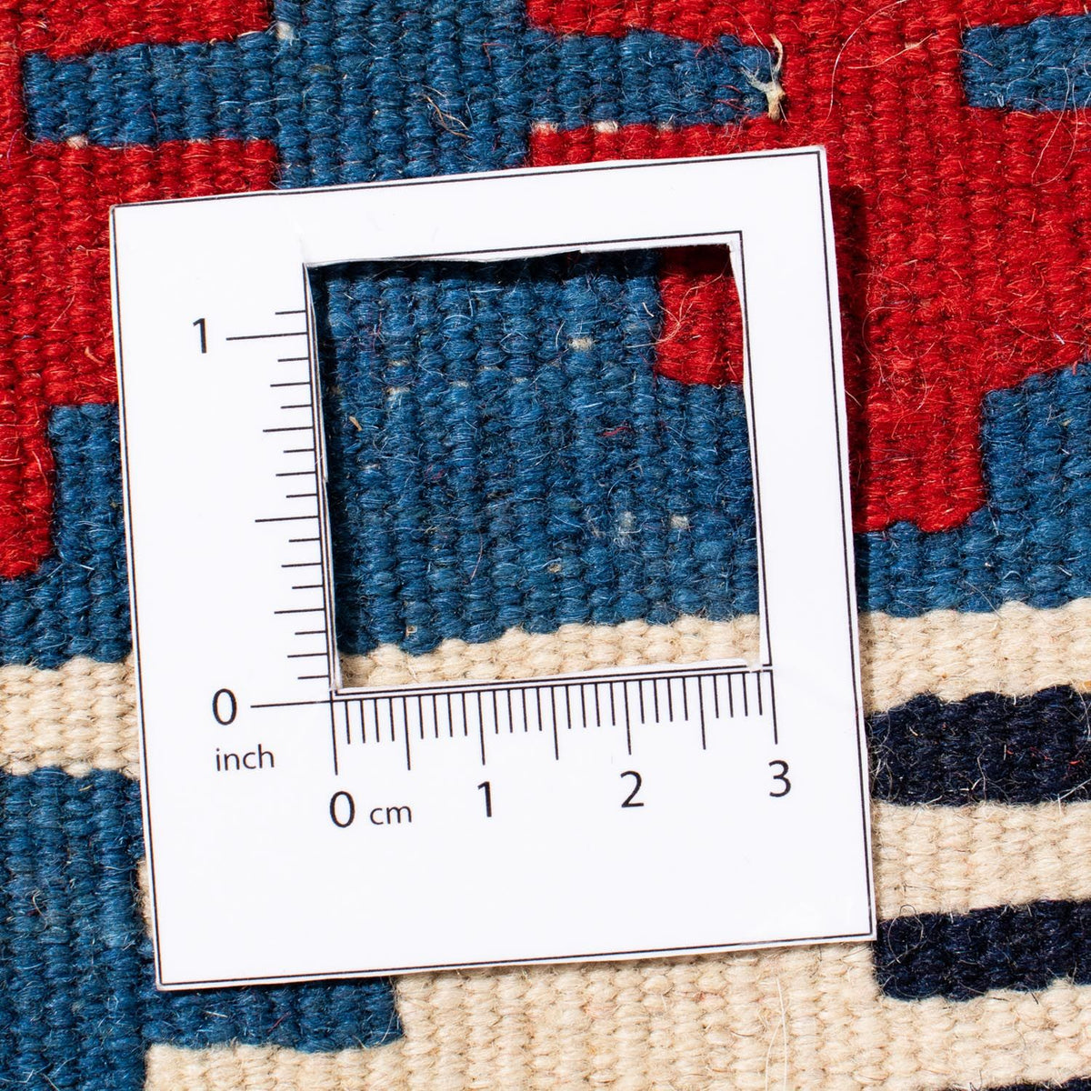 Kelim Teppich - Oriental 106 x 103 cm - blau