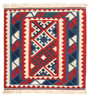 Kelim Teppich - Oriental 102 x 102 cm