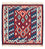 Kelim Teppich - Oriental 104 x 103 cm - dunkelblau